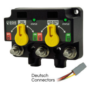 Egis XD Flex 1 Dual Relay/ACR w/Knob – 6-Pin DTM Connector