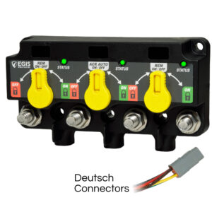 Egis XD Flex 1 Triple Relay/VSR/LVD w/Knob – 6-Pin DTM Connector