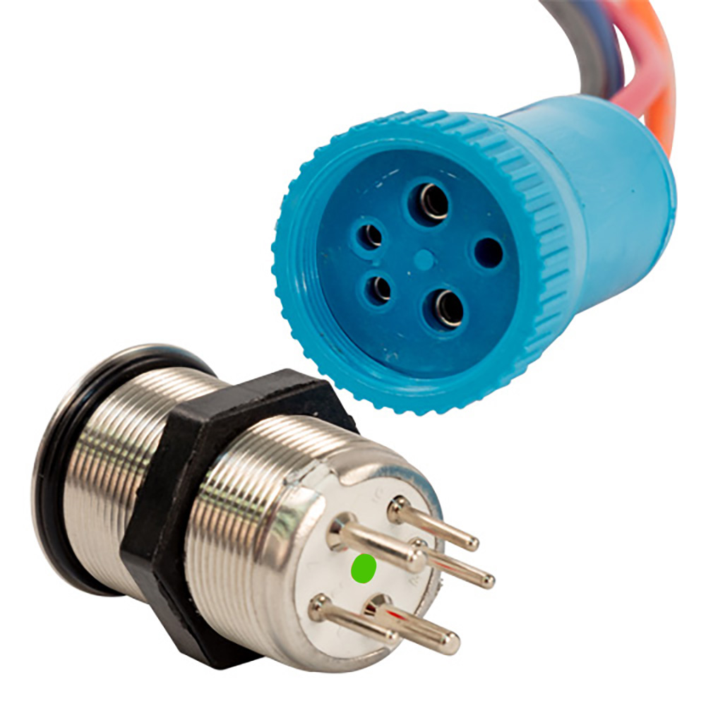 Bluewater 22MM Programmable Waterproof Momentary Off- (On) Switch w/Breaker Bluewater 22MM Programmable Waterproof Momentary Off- (On) Switch w/Breaker
