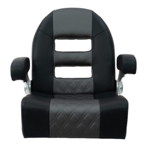 Springfield Console Helm Flip-Up – Black-Grey