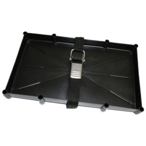 T-H Marine 27 Series Battery Holder Tray w/Stainless Buckled Strap