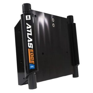 T-H Marine ATLAS&trade; EDGE 12″ Set Back Hydraulic Jack Plate – Classic – Black