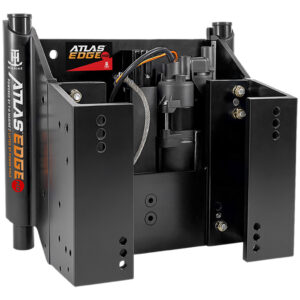 T-H Marine ATLAS&trade; EDGE 12″ Set Back Hydraulic Jack Plate – Heavy Duty – Black