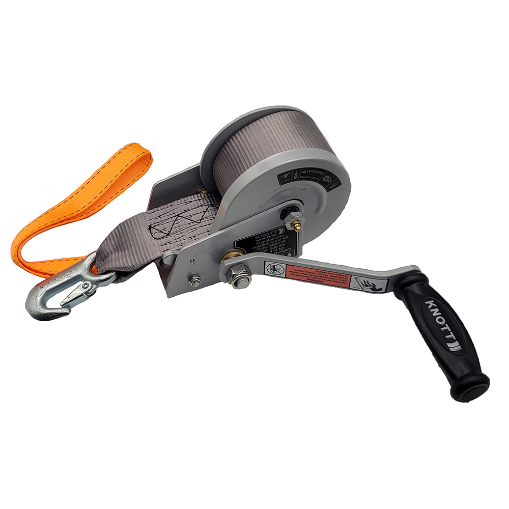Load Rite Single-Speed Trailer Winch – 900lbs – 12′ Strap – 7″ Handle Load Rite Single-Speed Trailer Winch – 900lbs – 12′ Strap – 7″ Handle