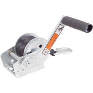Load Rite Single-Speed Trailer Winch – 600lbs – 12′ Strap