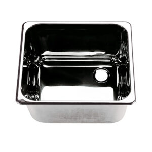 Scandvik Rectangular Sink Stainless Steel – Right Side Drain