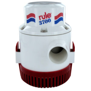 Rule Rule 3700 GPH Non-Automatic Bilge Pump w/6′ Wire