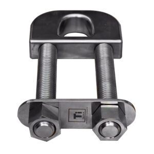Ti-Tackle Titanium Bow D Ring – 4″ Long Stud
