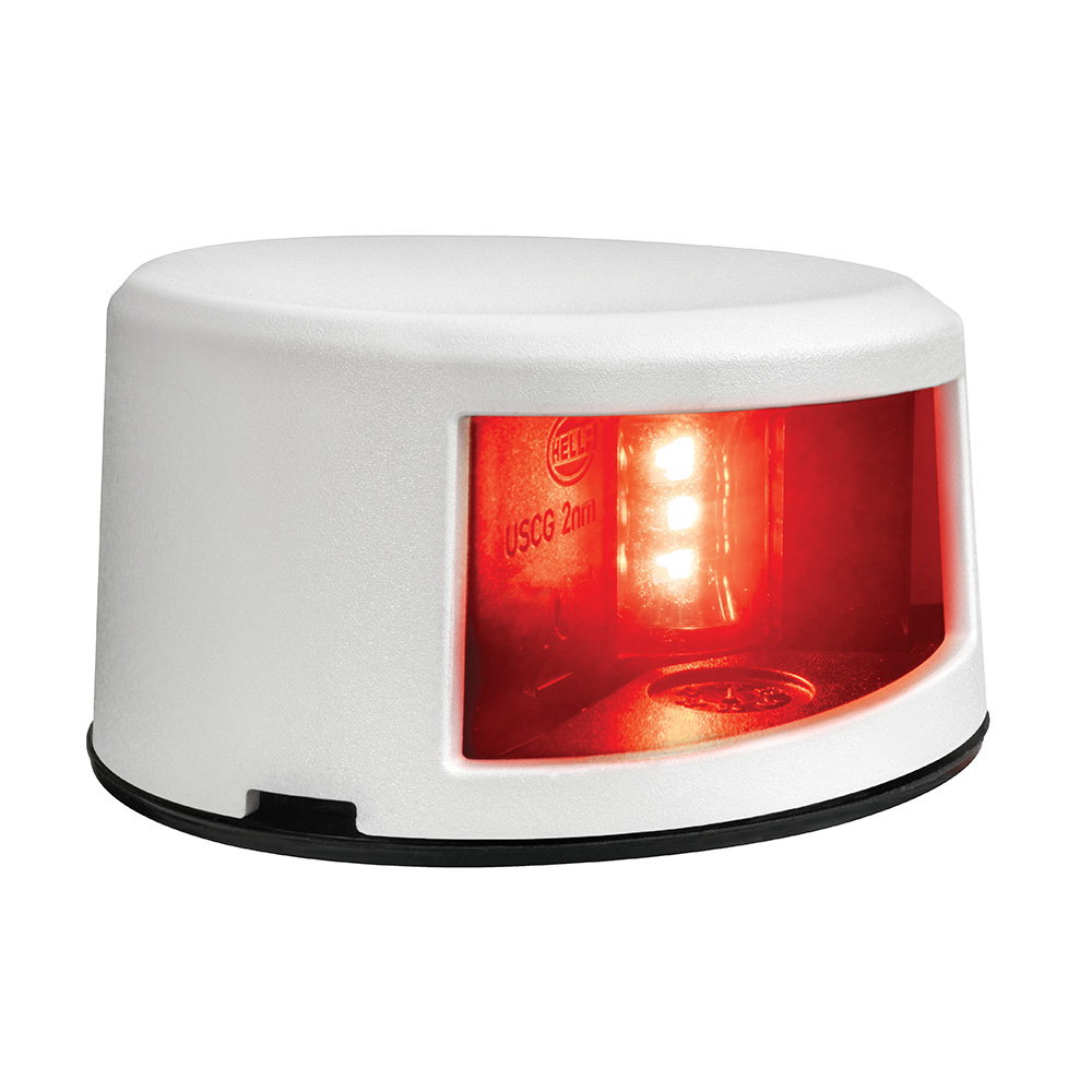 Hella Marine NaviLED Gen II Port Deck Mount Navigation Lamp – White Hella Marine NaviLED Gen II Port Deck Mount Navigation Lamp – White
