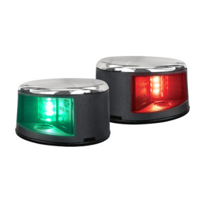 Hella Marine NaviLED Gen II Port/Starboard Deck Mount Navigation Lamps – Stainless Steel
