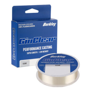Berkley GINCLEAR Clear Fluorocarbon Line – 20lb – 200yd BGCFS20-15