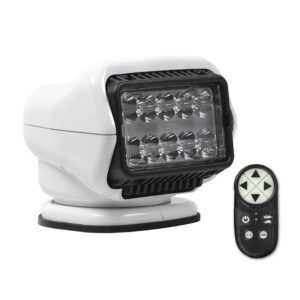 Golight Stryker ST Series LED Hybrid Light – Portable Mount – Handheld Wireless Remote – 12V – White