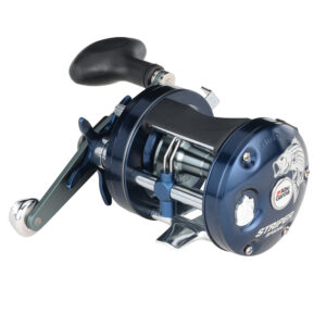 Abu Garcia Ambassadeur C3 Striper Round Baitcast Reel – Right Hand C3-6500STPSPC