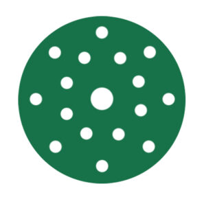 RUPES PROCUT Film Abrasive Discs 125mm (5″) – 17 Holes – P320 Grit *Box of 50pcs