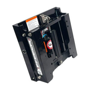 Bob’s Machine 4″ Setback Action Series Hydraulic Jack Plate – Gloss Black