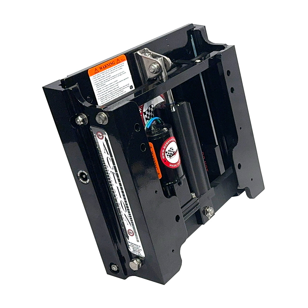 Bob’s Machine 4″ Setback Action Series Hydraulic Jack Plate – Gloss Black Bob’s Machine 4″ Setback Action Series Hydraulic Jack Plate – Gloss Black