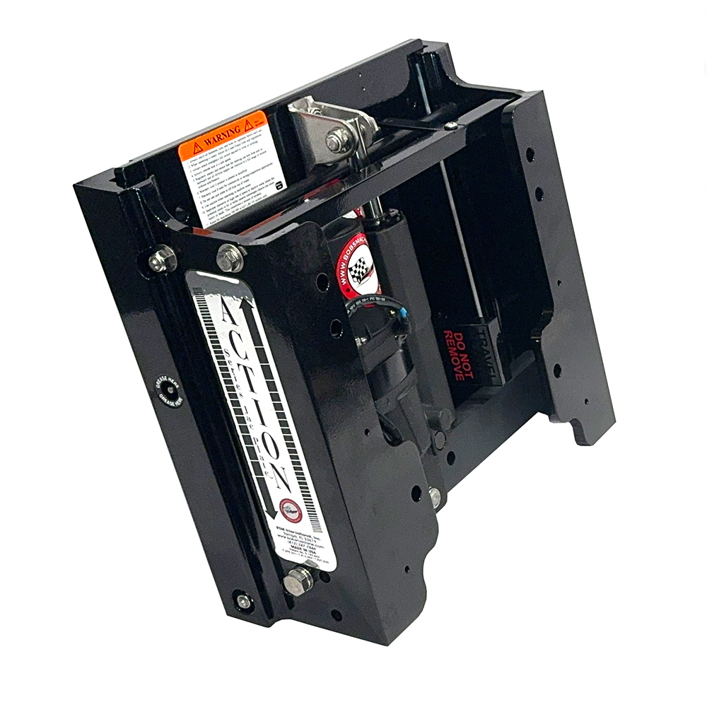 Bob’s Machine 6″ Setback Action Series Hydraulic Jack Plate – Gloss Black Bob’s Machine 6″ Setback Action Series Hydraulic Jack Plate – Gloss Black