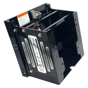 Bob’s Machine 10″ Setback Action Series Hydraulic Jack Plate – Gloss Black