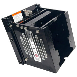 Bob’s Machine 12″ Setback Action Series Hydraulic Jack Plate – Gloss Black