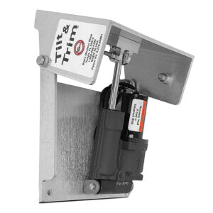Bob’s Machine Action Series Tilt & Trim f/Clamp on Motors – Silver – 30HP