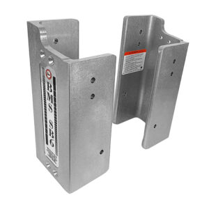 Bob’s Machine 6″ Fixed Setback Brackets w/1.5″ Built-In Lift – Silver