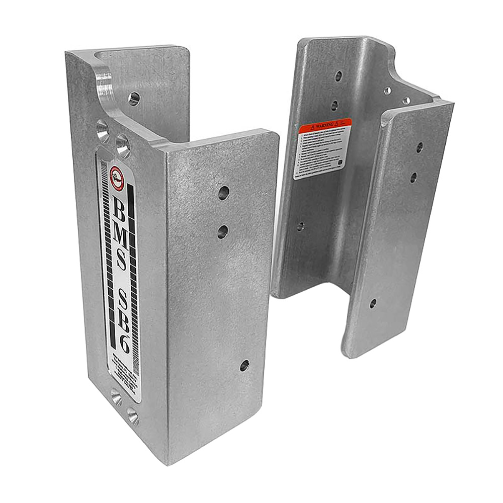 Bob’s Machine 6″ Fixed Setback Brackets w/1.5″ Built-In Lift – Silver Bob’s Machine 6″ Fixed Setback Brackets w/1.5″ Built-In Lift – Silver