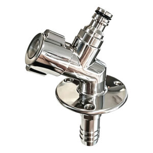 Flushmaster Quarter Turn Quick Connect Water Spigot – 45-Degree