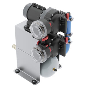 Johnson Pump Aqua Jet II Duo 2L WPS – 10.4 GPM – 24V – 2.8 Bar