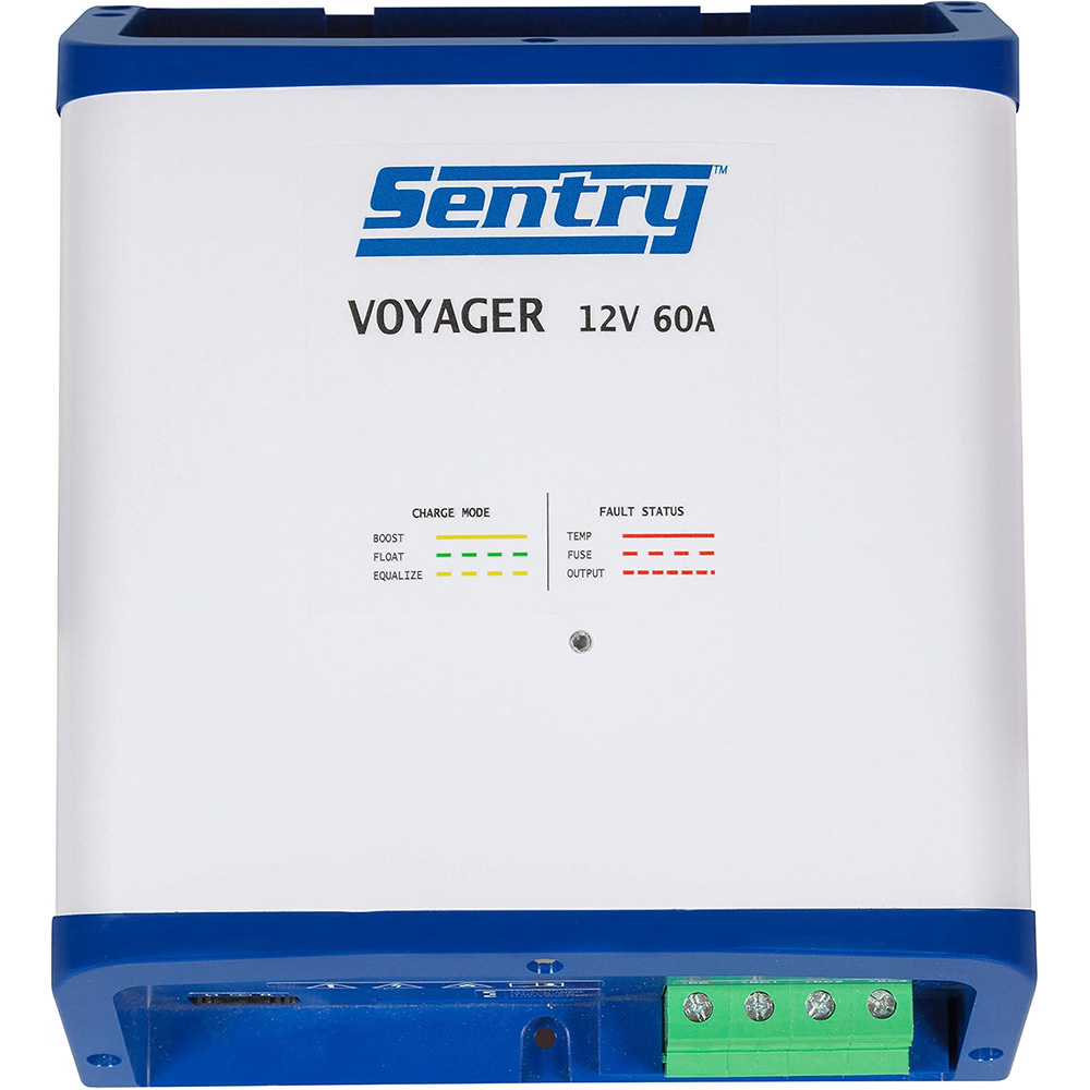 Sentry Voyager Battery Charger 12V – 60A – 115/230V Input – 3 Bank Sentry Voyager Battery Charger 12V – 60A – 115/230V Input – 3 Bank