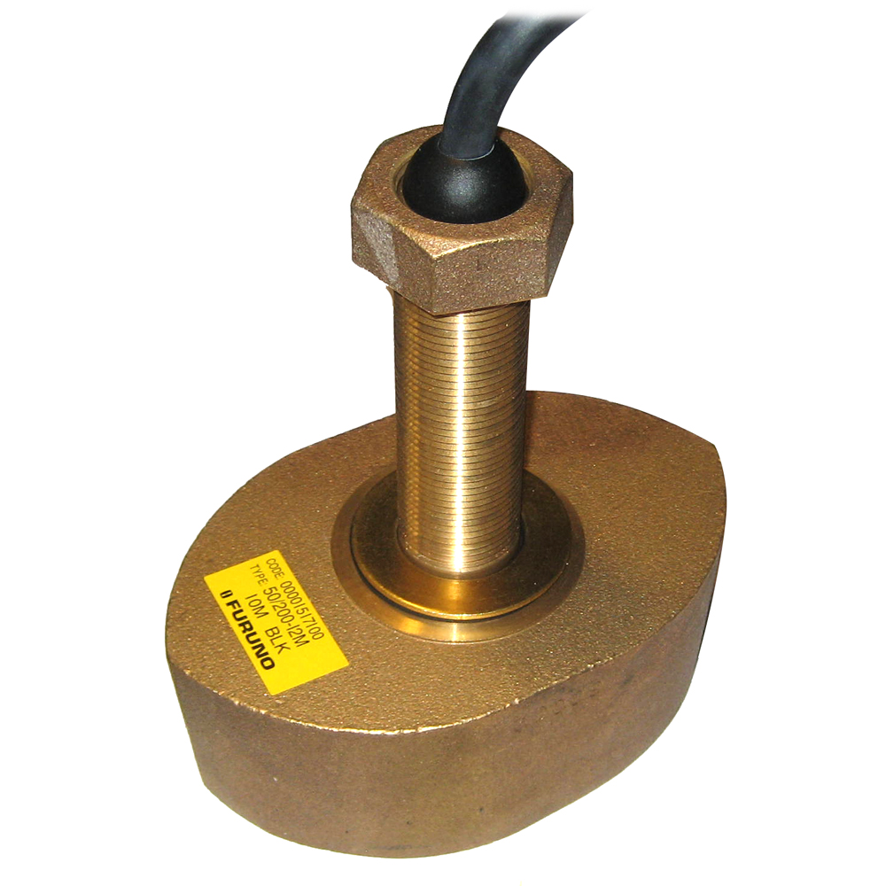 Furuno CA50/200/12M Bronze Thru-Hull Transducer, 1kW (No Plug) Furuno CA50/200/12M Bronze Thru-Hull Transducer, 1kW (No Plug)