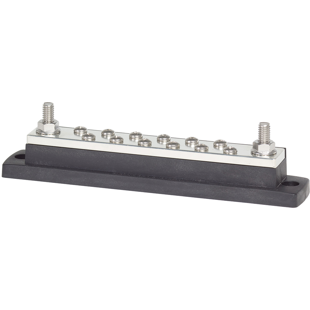 Blue Sea 2105 MaxiBus 250AMP Common BusBars 12 x #10 Terminal Screws Blue Sea 2105 MaxiBus 250AMP Common BusBars 12 x #10 Terminal Screws