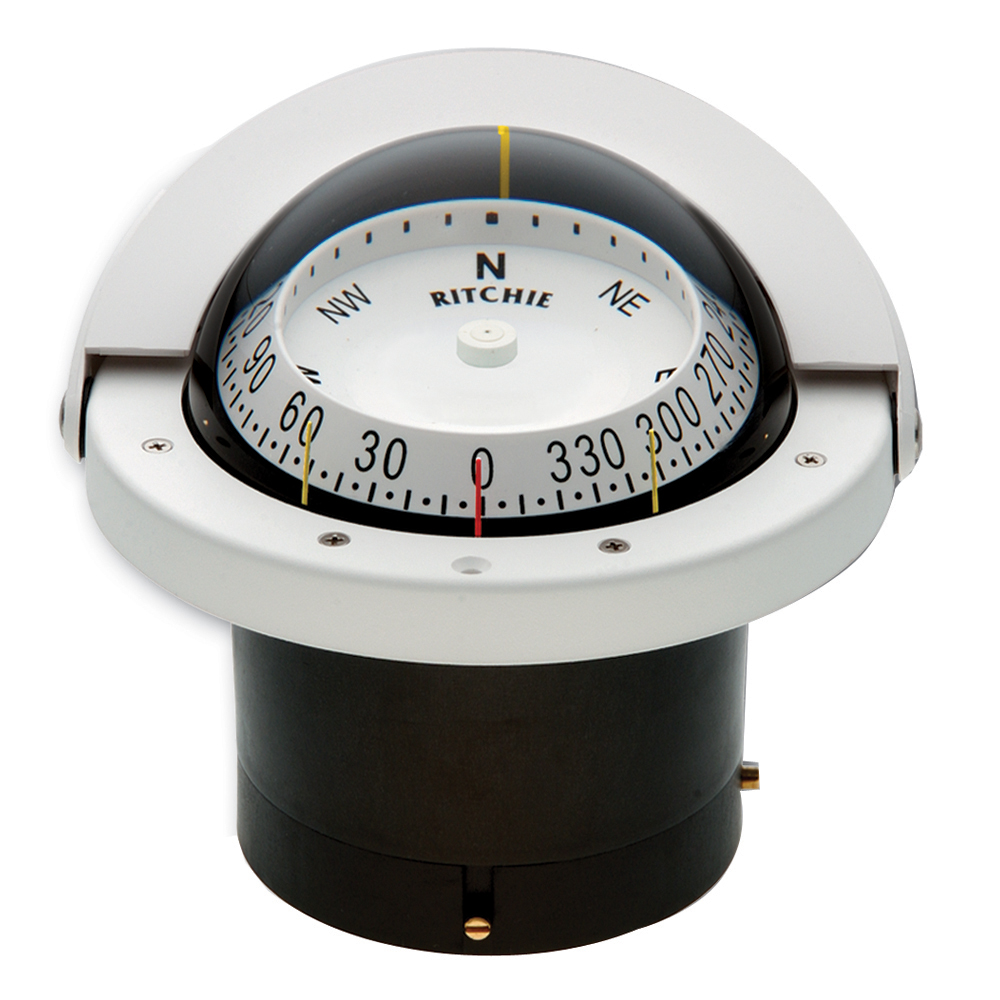 Ritchie FNW-203 Navigator Compass – Flush Mount – White Ritchie FNW-203 Navigator Compass – Flush Mount – White