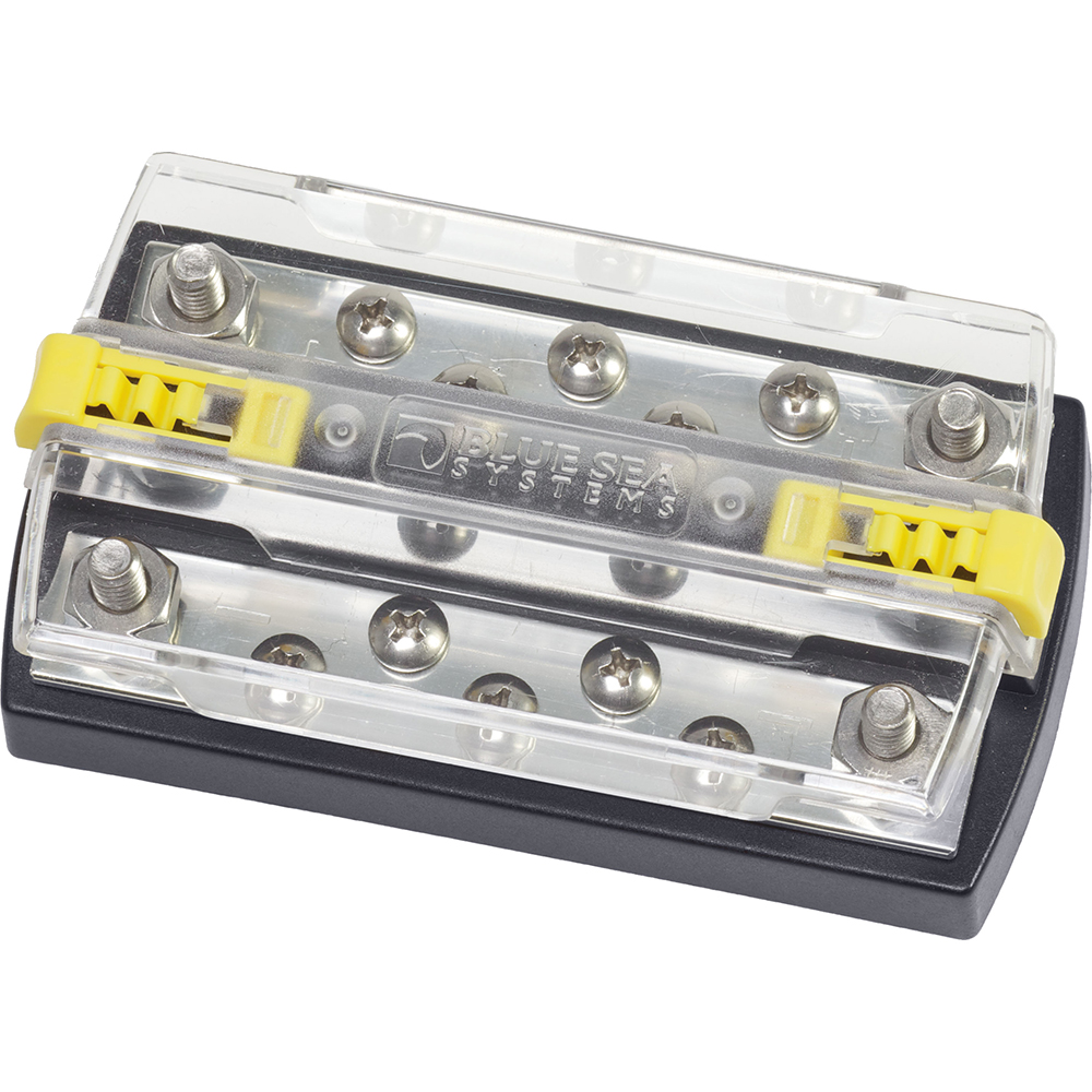Blue Sea 2723 DualBus Plus 5/16″ Stud – 5 x 10 – 32 Screw Terminal Blue Sea 2723 DualBus Plus 5/16″ Stud – 5 x 10 – 32 Screw Terminal