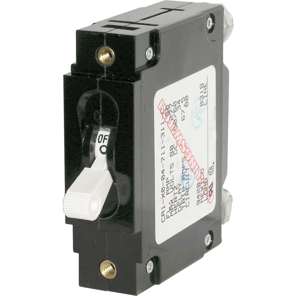 Blue Sea 7244 C-Series Toggle Single Pole – 50A Blue Sea 7244 C-Series Toggle Single Pole – 50A