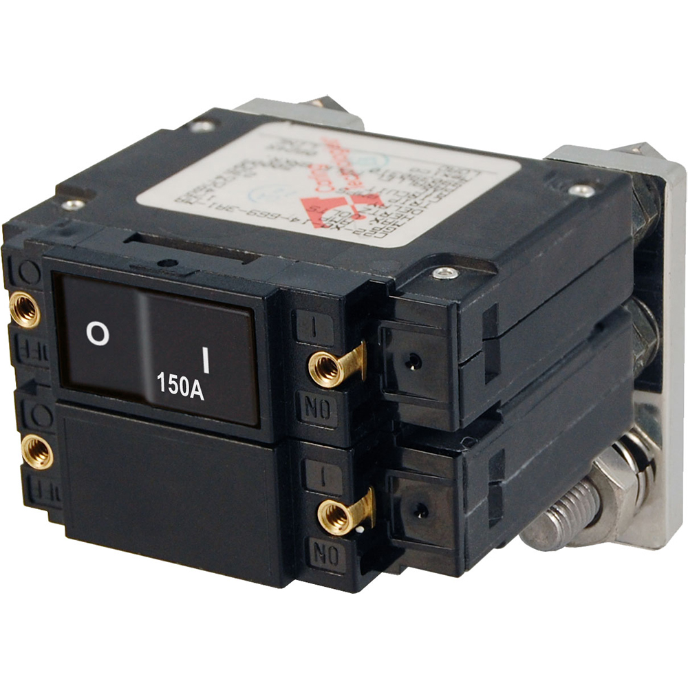 Blue Sea 7475 C-Series Flat Rocker Circuit Breakers, Single and Double Pole – 150 Amp Blue Sea 7475 C-Series Flat Rocker Circuit Breakers, Single and Double Pole – 150 Amp