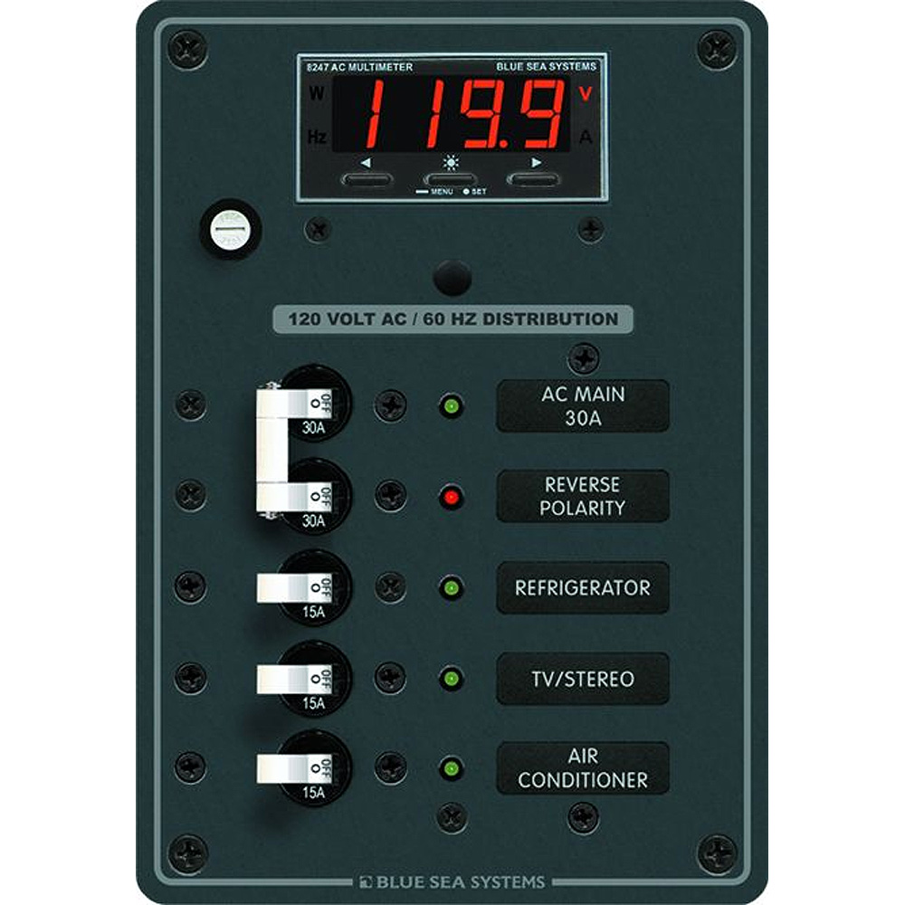 Blue Sea 8405 AC Main + 3 Positions Blue Sea 8405 AC Main + 3 Positions