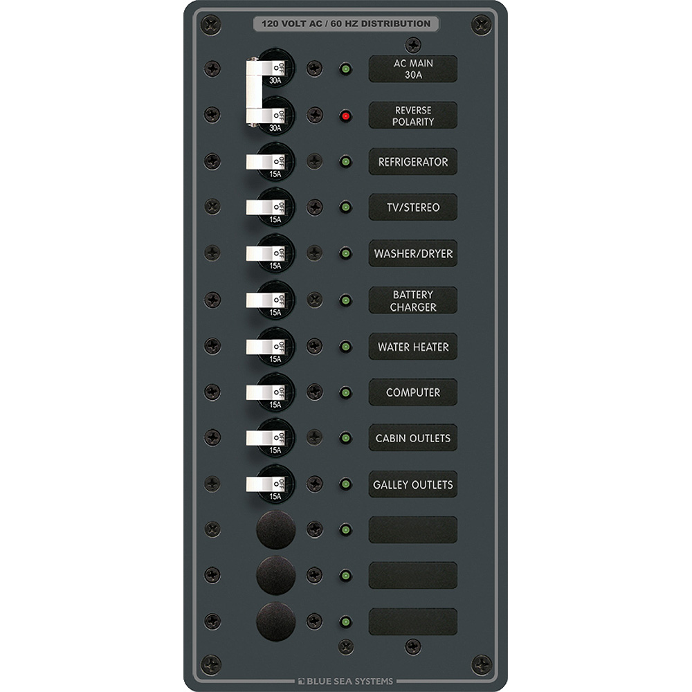 Blue Sea 8485 AC Main + 11 Positions Blue Sea 8485 AC Main + 11 Positions