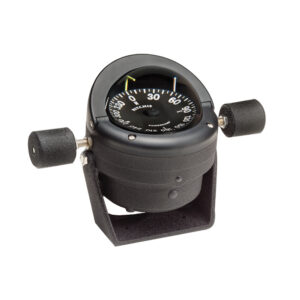 Ritchie HB-845 Helmsman Steel Boat Compass – Bracket Mount – Black