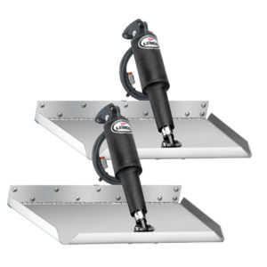 Lenco 12″ x 18″ Edge Mount Trim Tab Kit w/o Switch Kit 12V