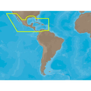 C-MAP MAX NA-M027 – Central America & The Caribbean – SD&trade; Card