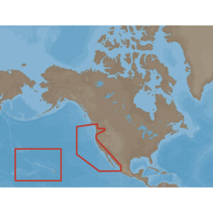 C-MAP MAX NA-M024 – U.S. West Coast & Hawaii – SD&trade; Card