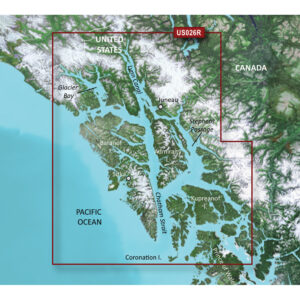 Garmin BlueChart&reg; g3 Vision&reg; HD – VUS026R – Wrangell/Juneau/Sitka – microSD&trade;/SD&trade;