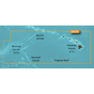 Garmin BlueChart&reg; g3 Vision&reg; HD – VUS027R – Hawaiian Islands – Mariana Islands – microSD&trade;/SD&trade;