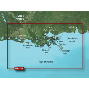 Garmin BlueChart&reg; g3 Vision&reg; HD – VUS013R – Mobile – Lake Charles – microSD&trade;/SD&trade;