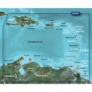 Garmin BlueChart&reg; g3 Vision&reg; HD – VUS030R – Southeast Caribbean – microSD&trade;/SD&trade;