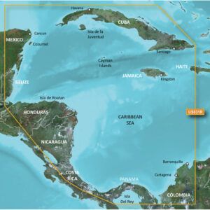 Garmin BlueChart&reg; g3 Vision&reg; HD – VUS031R – Southwest Caribbean – microSD&trade;/SD&trade;