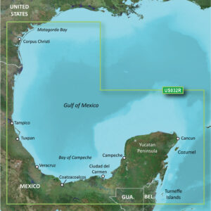 Garmin BlueChart&reg; g3 Vision&reg; HD – VUS032R – Southern Gulf of Mexico – microSD&trade;/SD&trade;