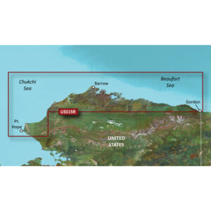 Garmin BlueChart&reg; g3 Vision&reg; HD – VUS035R – North Slope Alaska – microSD&trade;/SD&trade;
