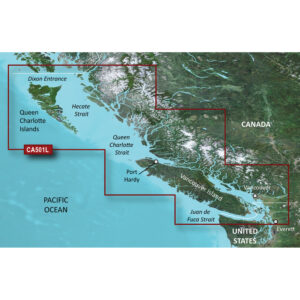 Garmin BlueChart&reg; g3 Vision&reg; HD – VCA501L – Vancouver Island – Dixon Entrance – microSD&trade;/SD&trade;