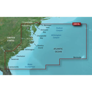 Garmin BlueChart&reg; g3 Vision&reg; HD – VUS512L – Mid-Atlantic – microSD&trade;/SD&trade;